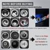 1/2pcs Car Cigarette Lighter Cap Aluminium Alloy Anti Dust Cover For Alfa Romeo Giulia 147 Mito 156 159 166 GT Stelvio BreraBV0 