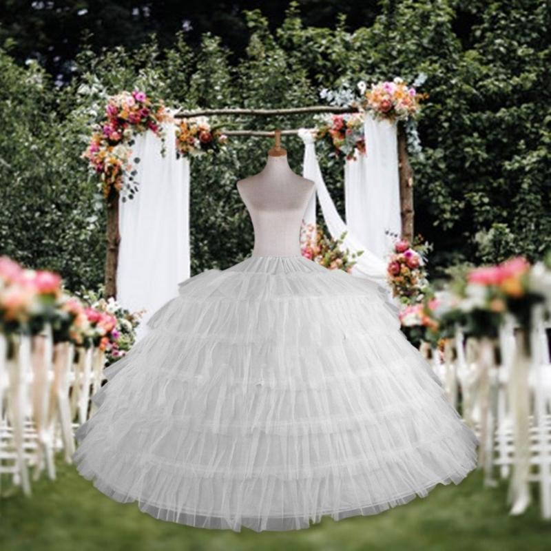Sottogonna con Cerchio Traspirante in Tulle per Abito da Sposa Struttura Stabile Facile da Riporre Sottogonna per Abito da Sposa