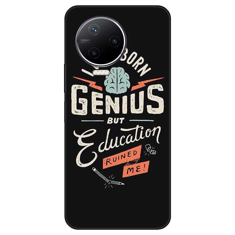 Dla infinix Note 12 Pro 4G X676B etui z miękkiego silikonu tylna okładka Cartoon etui na telefon moda