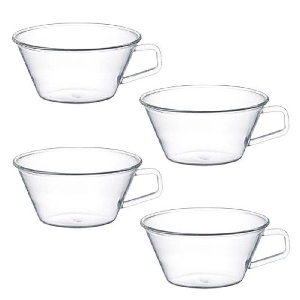 KINTO Cast Teacups, 220ml, Set of 4, 8437