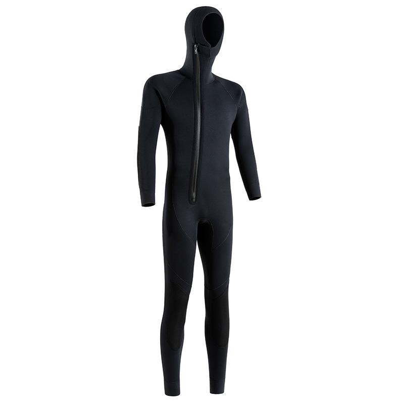 3/5MM Unisex hidrotērps ar kapuci -