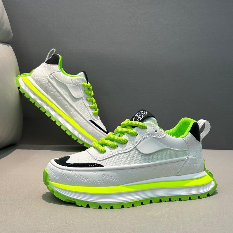 Spring new light luxury sports and leisure shoes lightweight laces