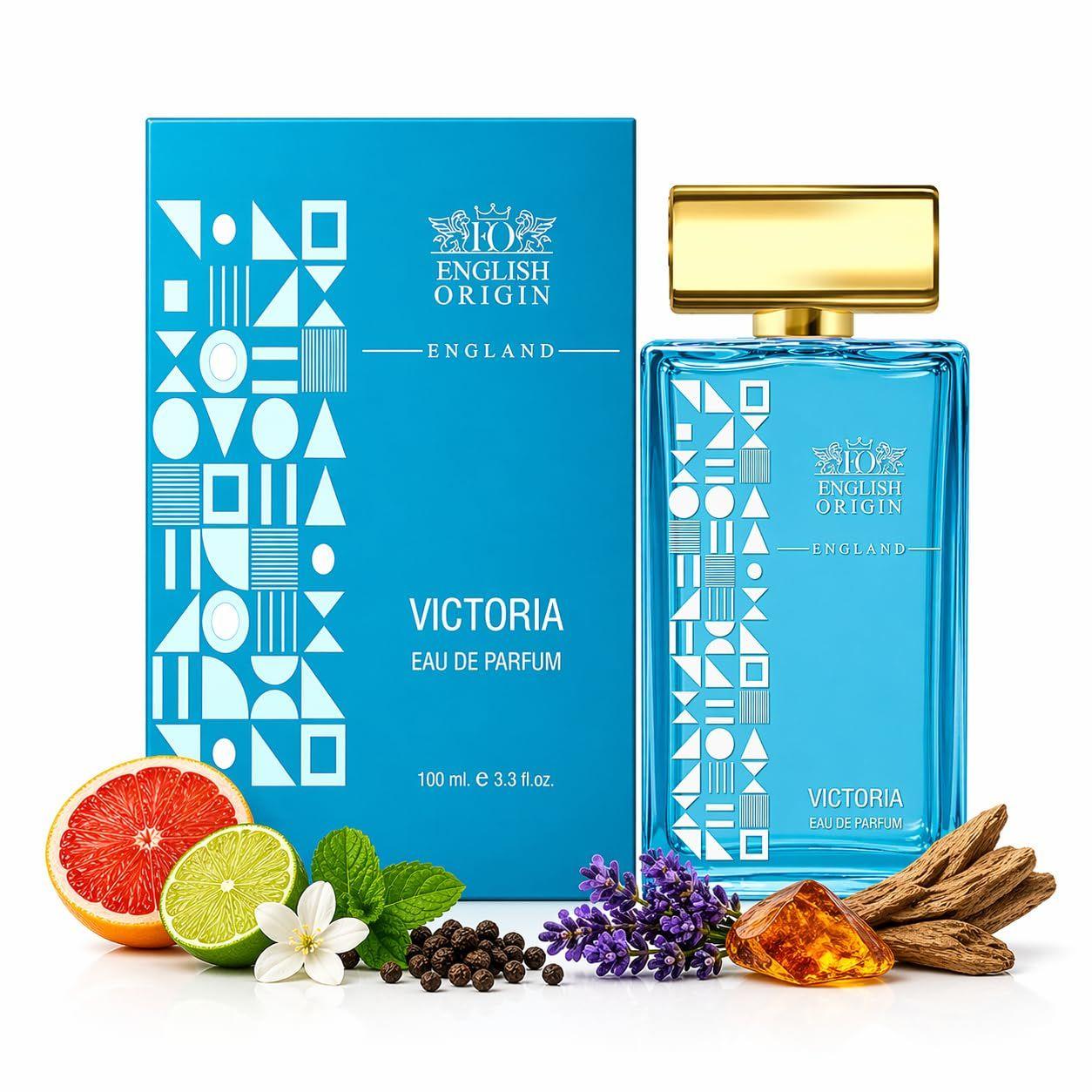 Victoria Long Lasting Perfume for Women | Floral Citrus Woody Eau De Parfum| Fresh Citrus, Floral & Warm Woody Notes | Premium Luxury Fragrance Spray