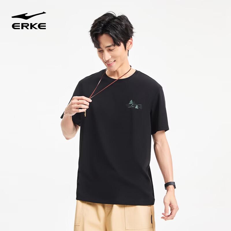 Erke Men s Casual Outdoor Antibacterial T-Shirt XL