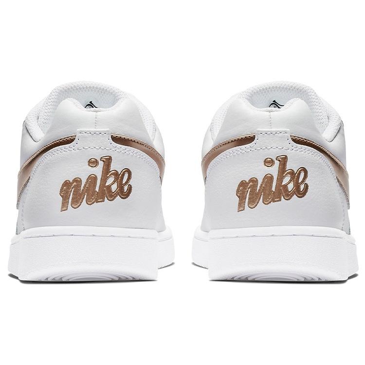 (WMNS) Nike Ebernon Low White/Gold Women's BV1156-100