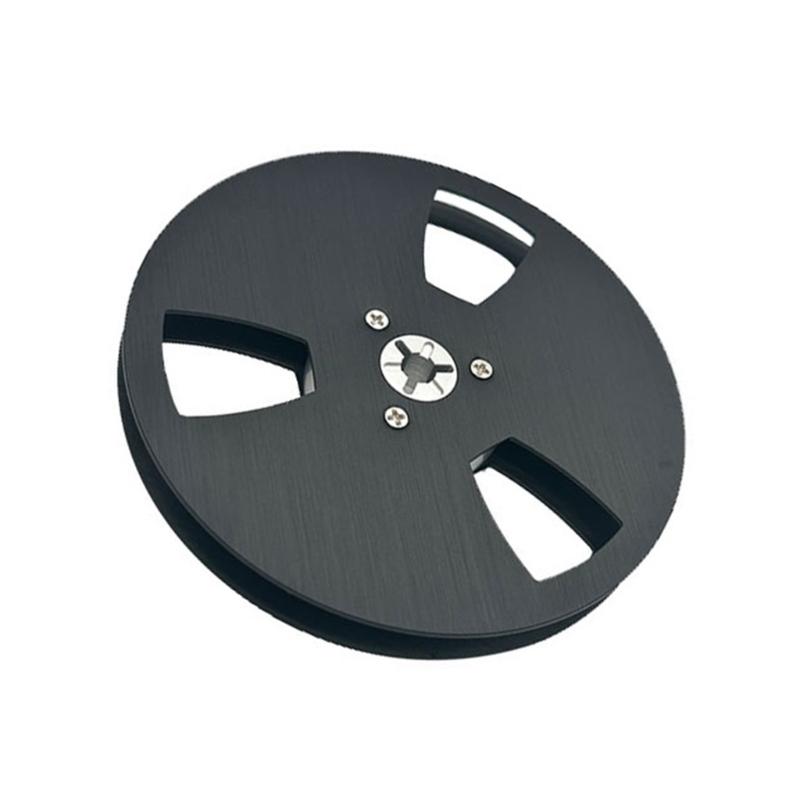 5 Inch Empty Tape Reel, 3 Holes Universal Open Reel Aluminum Alloy Take Up Reel To Reel Small Nab Opening Machine Part