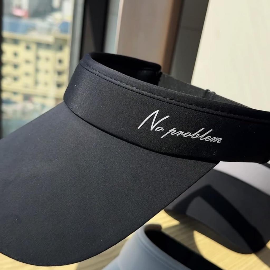 Sun Visor for Women and UV Protection Wide Sunshade UV Sunburn Elastic Size [Weuiean] Men, Cap, Brim, Hat, Protection, Prevention, Cord, Adjustable,
