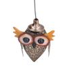 Hanging Solar Light LED IP55 Waterproof Night Owl Design Peaceful Ambience Sturdy Hanging Solar