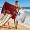 Köln FC Print Strandtuch, Großes Weiches Schnelltrocknendes Handtuch für Strand Camping Schwimmen