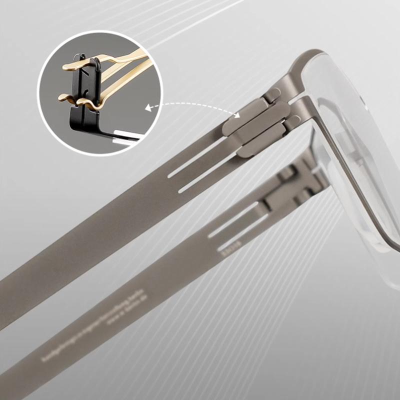 AMG20 Germany Design Sunglasses Men Ultralight Stainless Biological Steel Classic Sunglass Women Outdoor Driving Sun Glasses