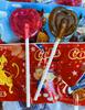 Herz-Lutscher AN EINEM STRANG Frucht-Herzen Cola KARWIT 8 x 5g
