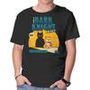 Unisex Crew Neck T-Shirt The Bark Knight Graphic Short Sleeve Casual Tee