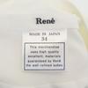 Rene fabriqué au Japon Longueur midi Jupe plissée 34 blanc Femme Occasion