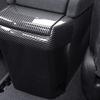Highly Recommended Carbon Fiber Car Rear Armrest Box Anti-Kick Plate Armrest Panel Trim Cover For Honda Civic 10Th 2016-2019 Arm