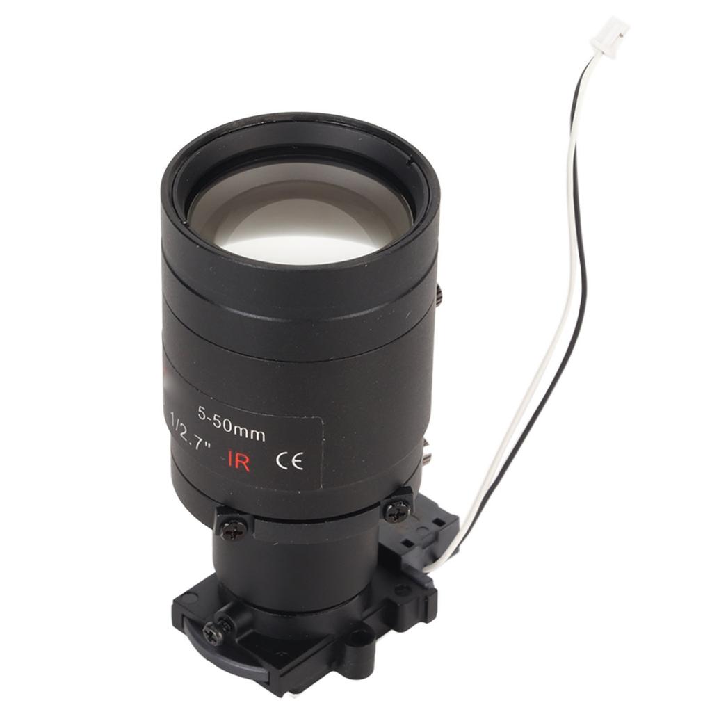 CCTV Lens F1.6 HD 4MP M12 Mount Long Focus 12.7in Image Format 10X Manual Zoom Lens for IP AHD