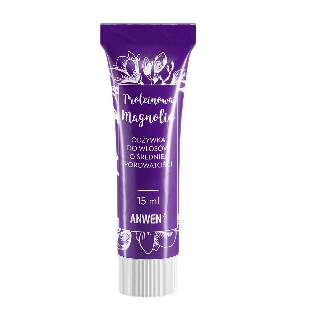 Anwen Hair Conditioner for Medium Porosity with Protein & Magnolia Extract, 15 ml