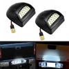 Éclairage de plaque d'immatriculation de voiture Led Canbus, 2 pièces, pour Chevrolet Avalanche Silverado banlieue Tahoe Cadillac Escalade GMC Sierra Yukon