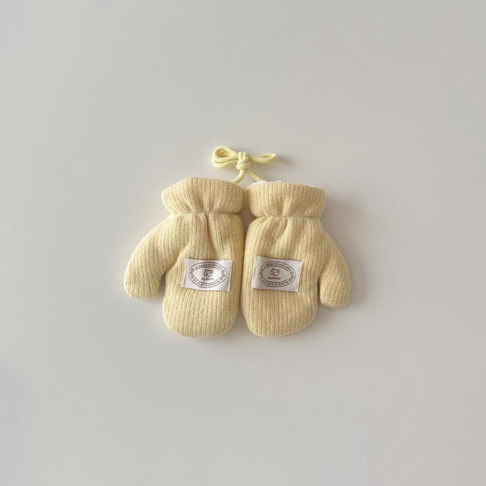 

Kids Mittens Winter Waterproof Detachable Lanyard Windproof Gloves Thermal Insulation Baby Toddler Mittens for Boys Girls