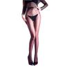 "Golden Gui" One-line Crotch Aurora Bronzing Stockings Ultra-thin Silky Smooth and Shiny, Fully Transparent Sexy Sparkling Diamond Sequined Black Silk
