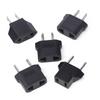 2Pcs European Us Au Eu Us To Eu/Eu To Us Plug Adapter Euro Travel Power Adapter Plug Outlet Converter Socket
