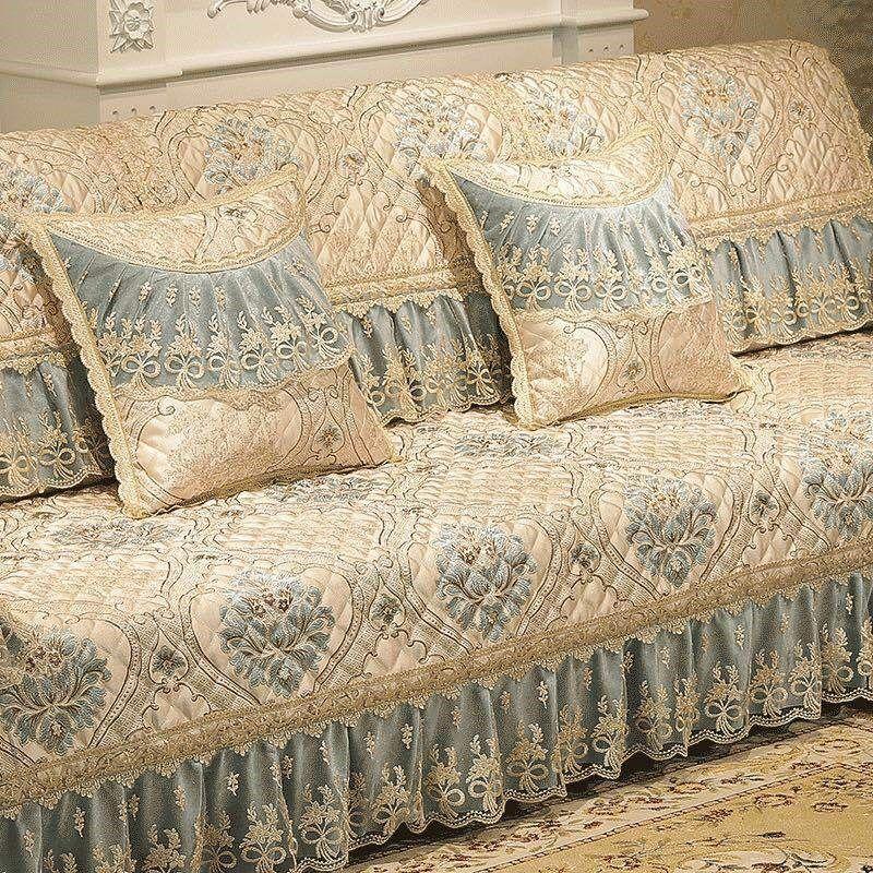 

Европейская ткань Нескользящий Минималистичный Всесезонный Универсальный Подушка для дивана Чехол для дивана Все включено Костюм Летний Полный Чехол Полотенце Чехол Public Green 60*60cm