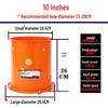 8-Inch Powerful Kitchen Exhaust Fan - High-Speed Axial Flow Industrial Ventilation