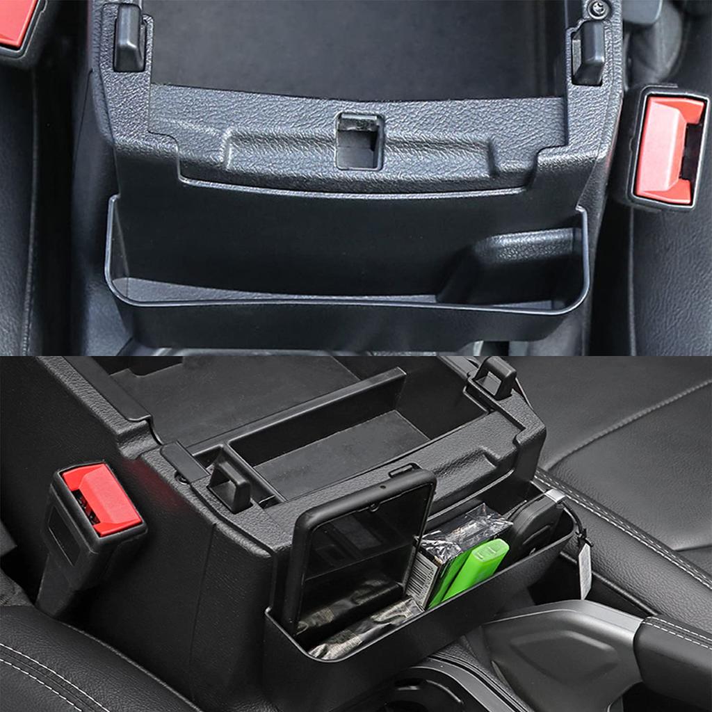 YOCTM Console Tray Storage Tray for Jeep Wrangler JL JT 4XE 2018 2019 2020