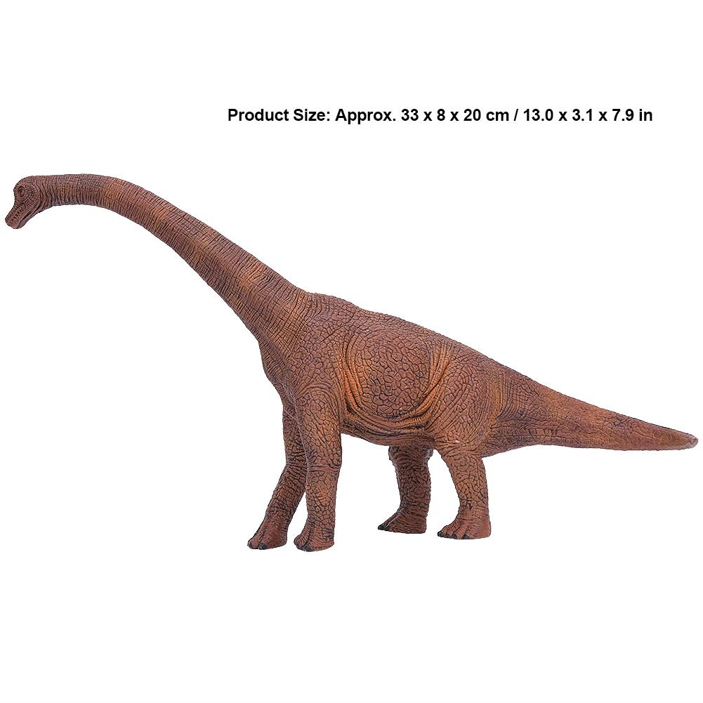 Simulation Brachiosaurus Shape Animal Model Statue Toy Children Educational Gift Decor