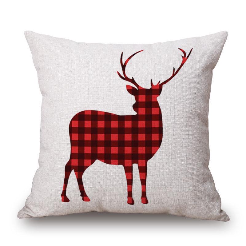 Classic Merry Christmas Xmas Gift Designed Throw Pillow Case Cover Cushion 18 X 18 Inch Ideal For Holiday Cheer And Comfort