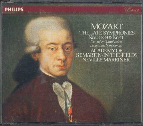 

CD NEVILLE MARRINER - Mozart The Late Symphonies Nos.33-3 4129962 PHILIPS Japan Classical Used
