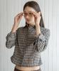 MOROA Short Check Shirt (Black)