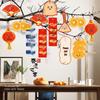 Colorful Housewarming Money Tree Hanging Ornaments Set
