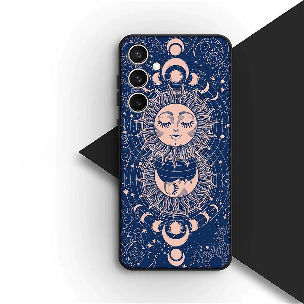 Protective Cover Sun Moon Funny Face Stars for Huawei P30 P20 Mate 20 10 Pro Lite Y7A Y8S Y7 Y9 Prime 2019 Phone Case