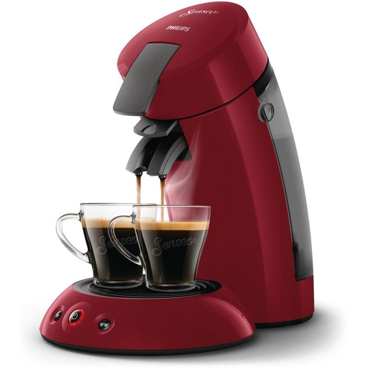 Temu As Shown Philips Original Hd6553/81 - Machine À Café À Dosettes - Rouge - Image 6