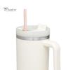 Reusable Straw 1 Set Silicone Universal Heat Resistant Long Straws Easy To Clean Durable Nozzle for 30oz And 40oz Cups