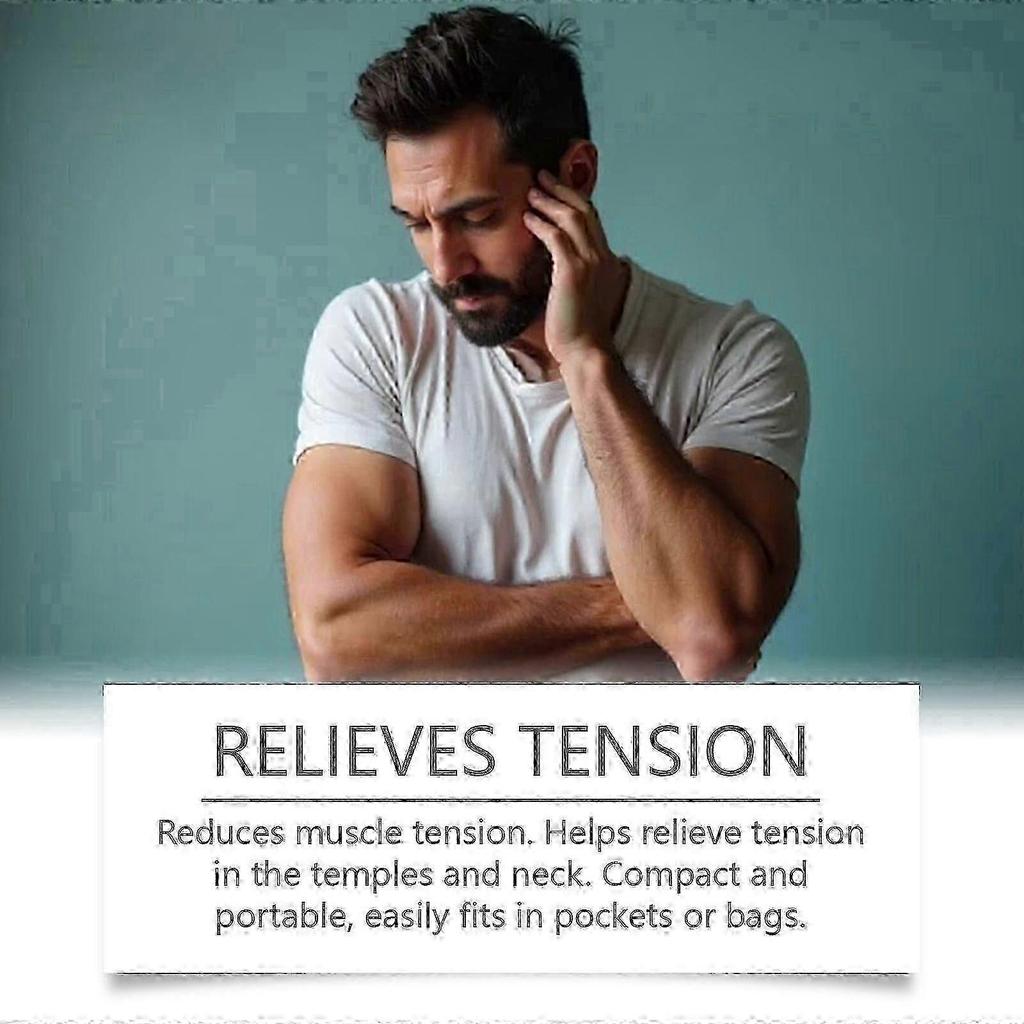 Health Soothing Roll,Tension & Stress Relief Roll-On 10 mL,Plant Formula,100% Pure Therapeutic Grade Essential Oils