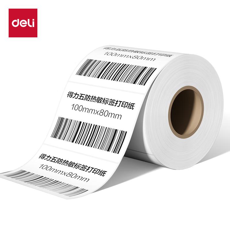 Deli 5-Proof Thermal Synthetic Label Paper