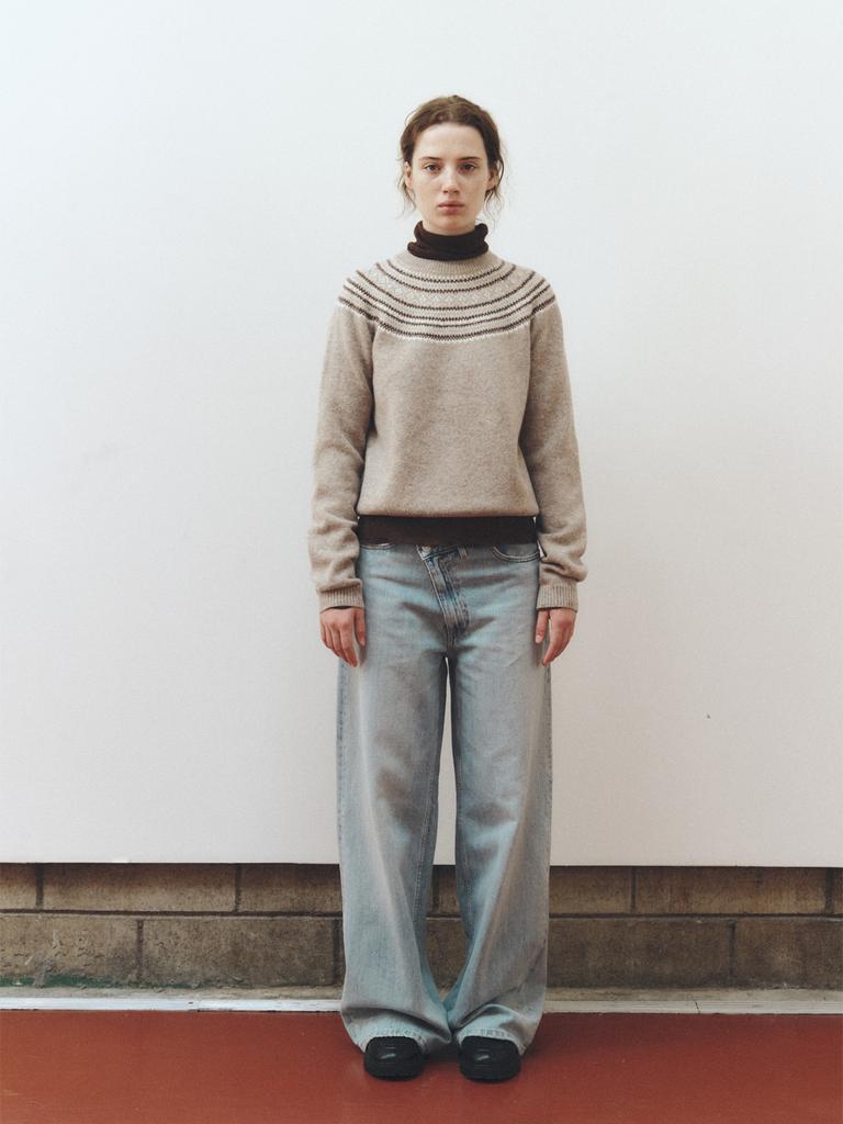 Reply Shaggy Dog Nordic Knit_Beige