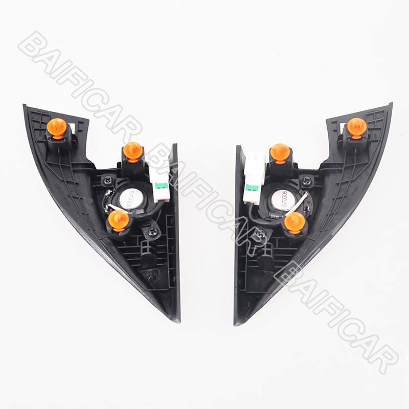 Baificar Brand New Triangle Head Tweeter Speakers Car Audio Trumpet Tweeter With Wire For 2017 Kia K2 RIO