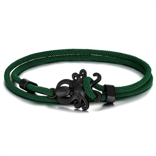 Colored Milan Rope Adjustable Hand Rope Black Octopus Multilayer Bracelet Beach Wind Vacation Wind