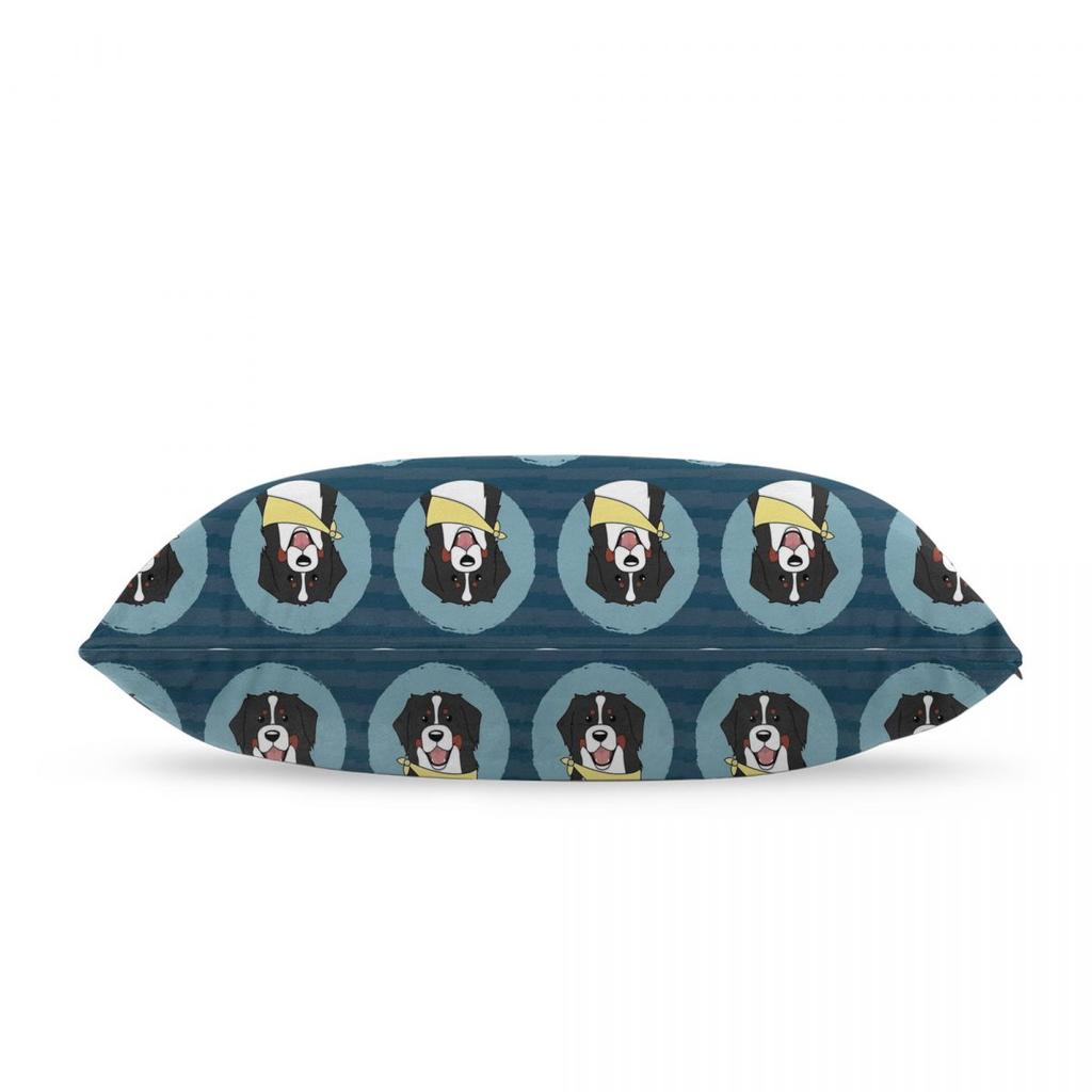 Friendly Bernese Mountain Dog Animal Rectangle Pillowcase Cushion Cover Decorative Bedroom Bed Home Comfort Throw Pillow