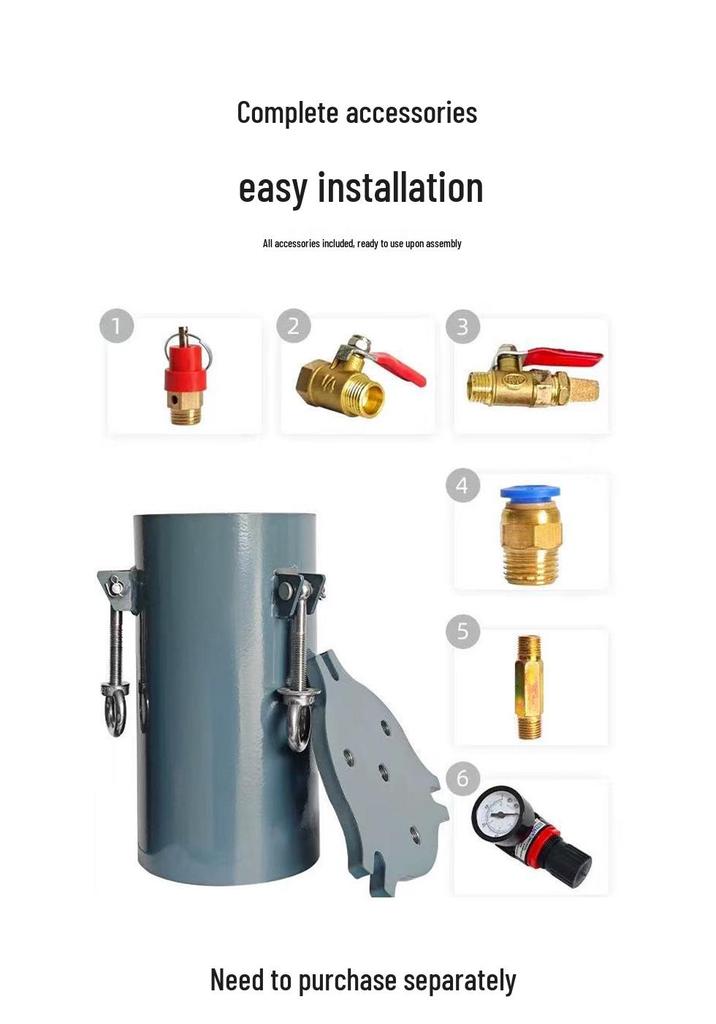Carbon Steel Pressure Barrel 2L-10L for Glue Dispensing