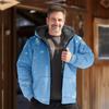 Men's Christmas Print Jacket Men's Spring And Autumn Casual Trend Zipper Hooded Jacket