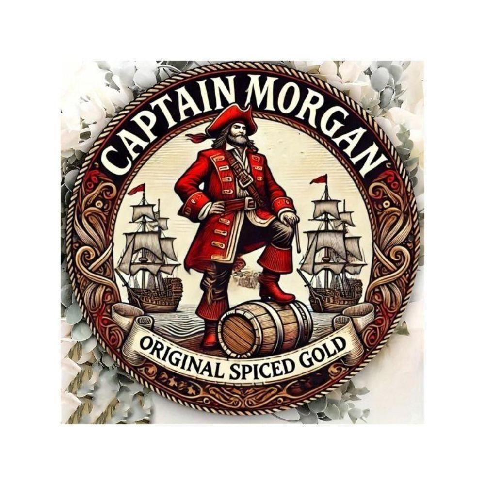 Flat 2D Metal Sign Hanging Decorative Plate