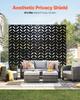 Metal Privacy Screen 47" X 72" Freestanding Outdoor Privacy Screens