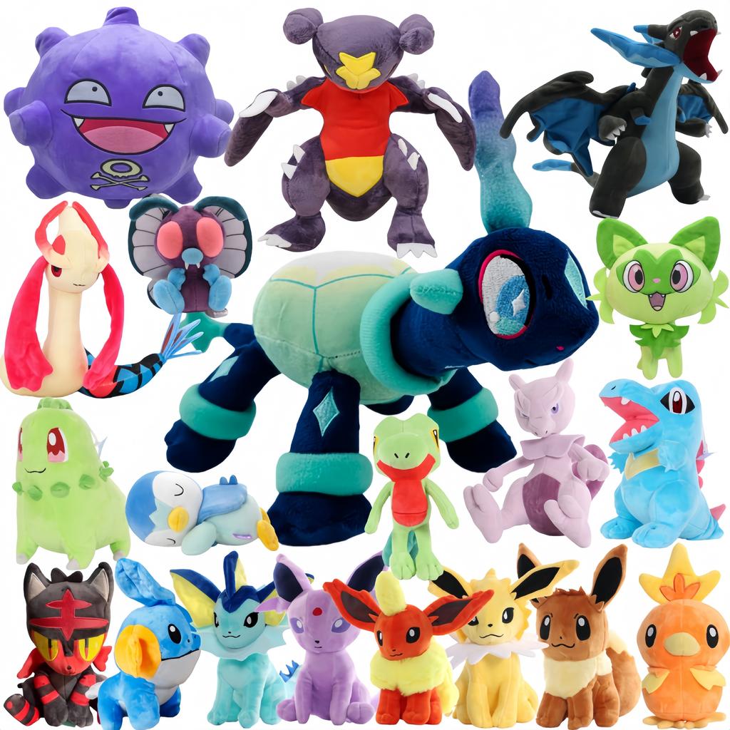 Terapagos Arceus Plush Toy Butterfree Sprigatito Charizard Milotic Garchomp Koffing Anime Pocket Monsters Stuffed Doll