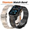Titanium Band for Apple Watch Ultra3/2 49mm Metal Strap for Iwatch Series 11 10 9 8 7 6 5 SE3 4 44mm 45mm 46mm 42mm 41mm 40mm Correa