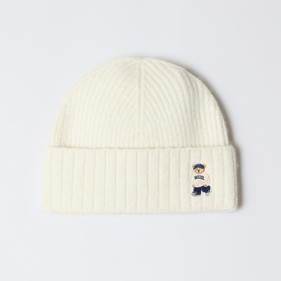 (Woody) [Wool Blend] Embroidered Beanie_SPACF4TAY0