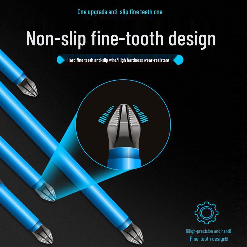 Premium Magnetisches Anti-Rutsch Elektro-Schraubendreher-Set mit Superharten Bits & Leistungsstarkem Magnetring