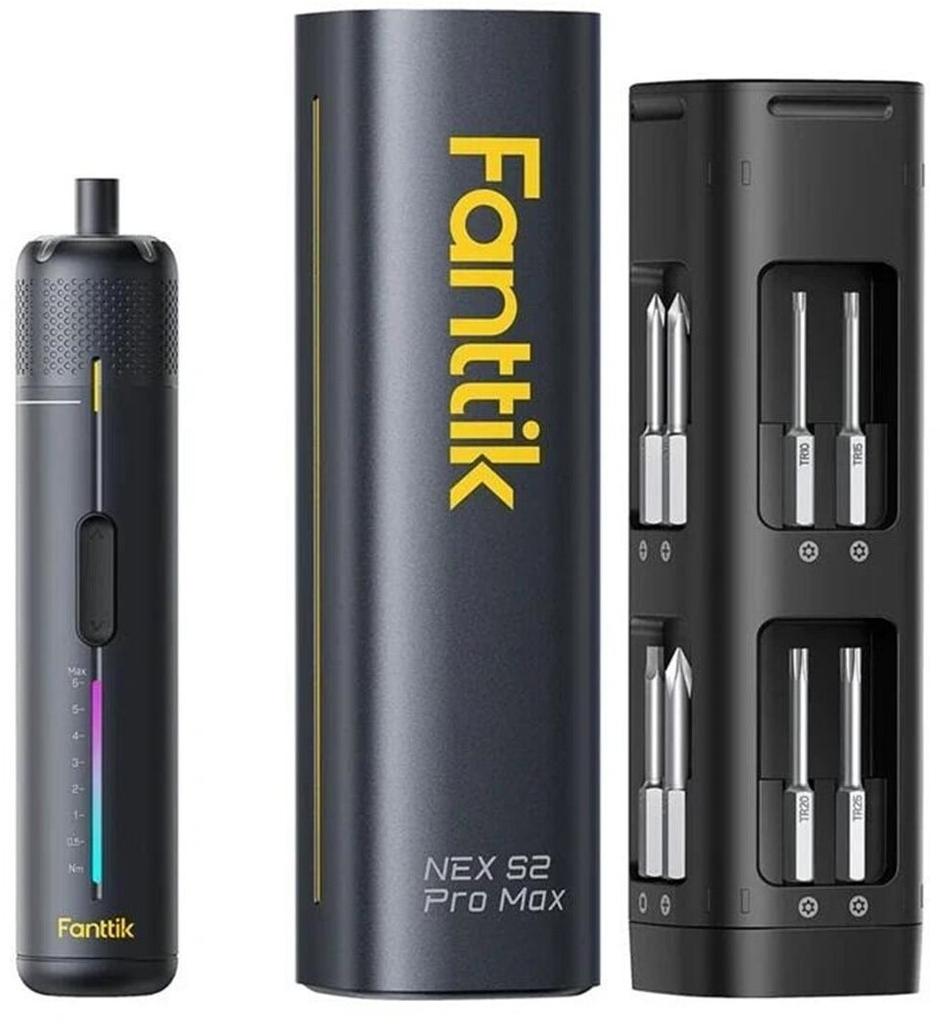 Мини-шуруповёрт Fanttik S2 Pro + inkl. Pop-up Box + 16 lange Bits